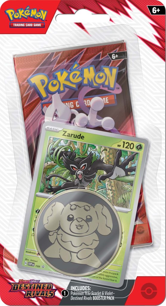 Pokemon TCG Scarlet & Violet Destined Rivals Checklane Blister