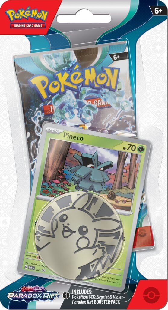 POKÉMON TCG Scarlet & Violet Paradox Rift Checklane Blister
