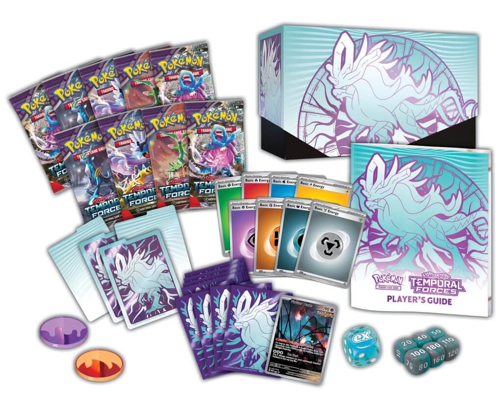 POKÉMON TCG Scarlet & Violet Temporal Forces Elite Trainer Box