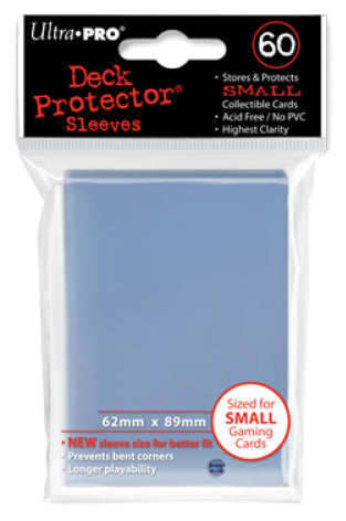 ULTRA PRO Deck Protector SMALL - Mini 60ct Clear