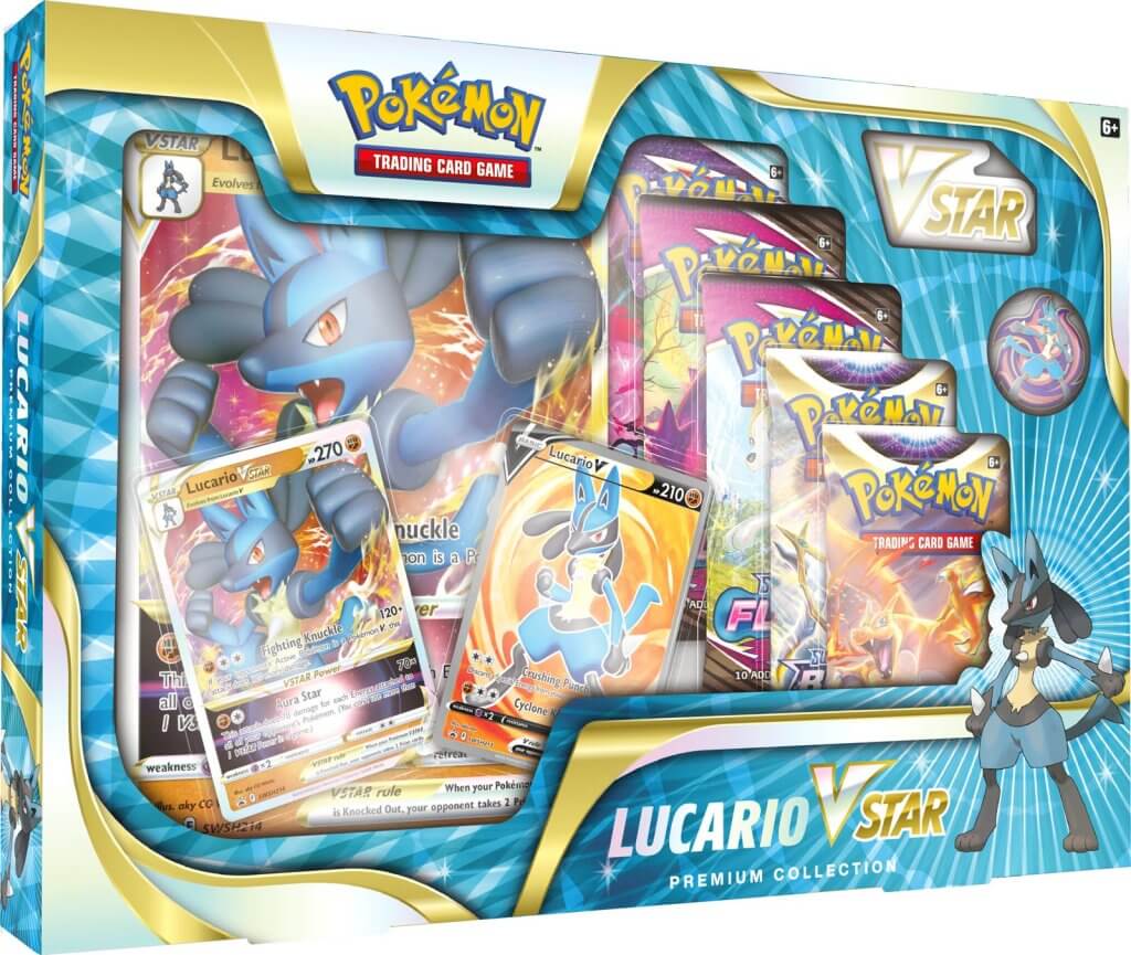 Pokemon TCG Lucario VSTAR Premium Collection
