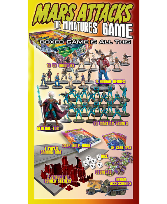 Mars Attacks - Miniatures Board Game