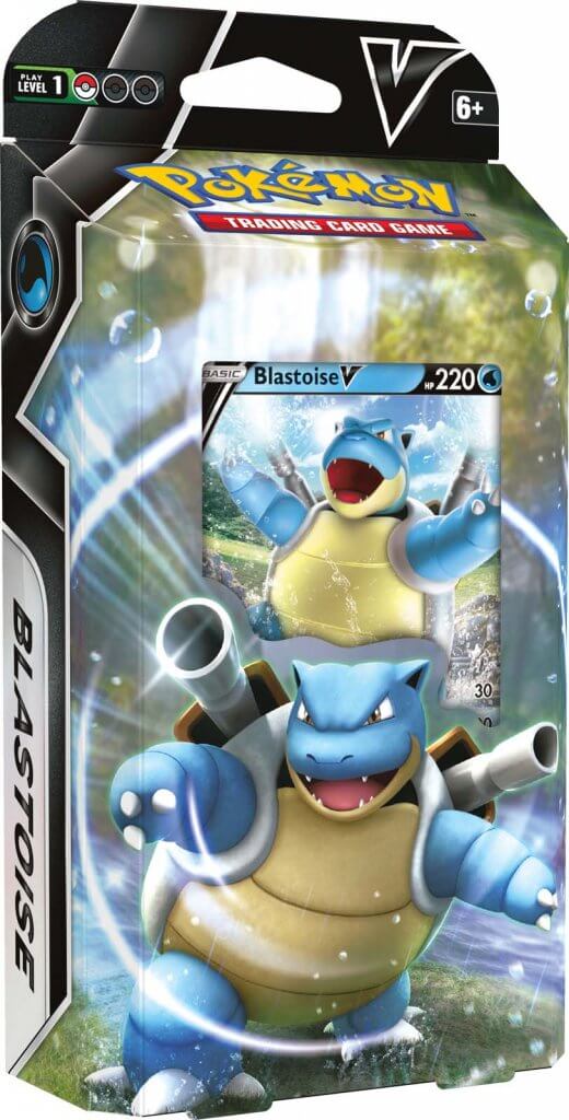 POKÉMON TCG Venusaur V or Blastoise V Battle Deck