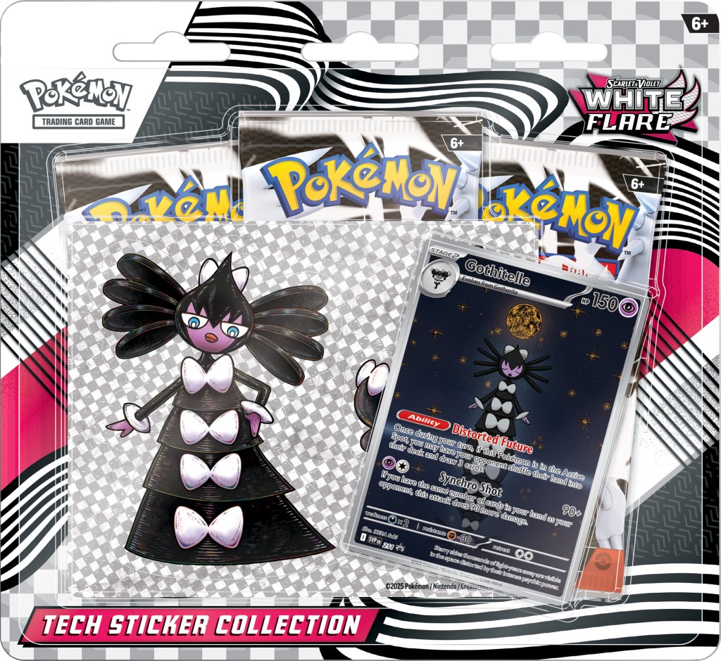 Pokémon TCG: Scarlet & Violet— White Flare Tech Sticker Collection