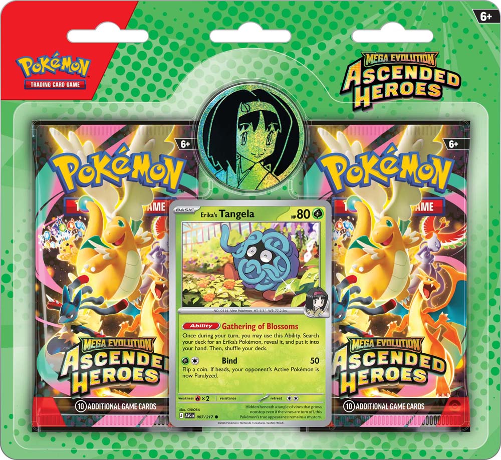 Pokémon TCG: Mega Evolution—Ascended Heroes Collection—Erika or Larry