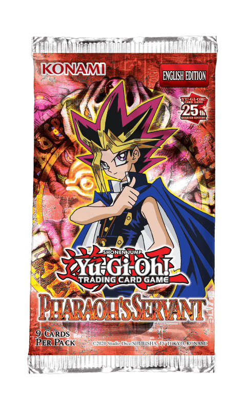 YU-GI-OH! TCG 2023 Reprint - 25th Anniversary Pharaoh's Servant 9 x Card Booster