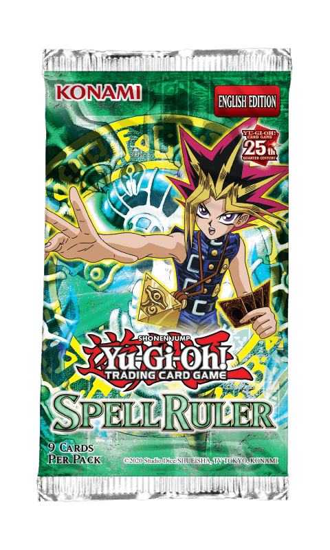 YU-GI-OH! TCG 2023 Reprint - 25th Anniversary Spell Ruler 9 x Card Booster