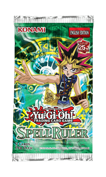 YU-GI-OH! TCG 2023 Reprint - 25th Anniversary Spell Ruler 9 x Card Booster