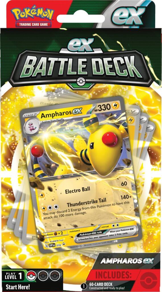 POKÉMON TCG V Battle Deck Ampharos / Lucario