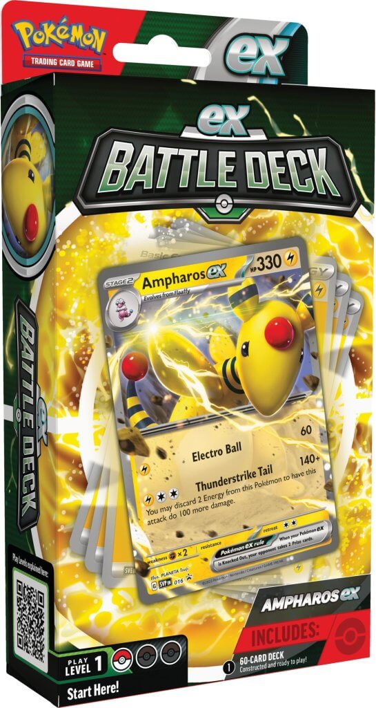 POKÉMON TCG V Battle Deck Ampharos / Lucario