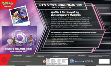 Pokemon TCG Cynthia's Garchomp ex Premium Collection