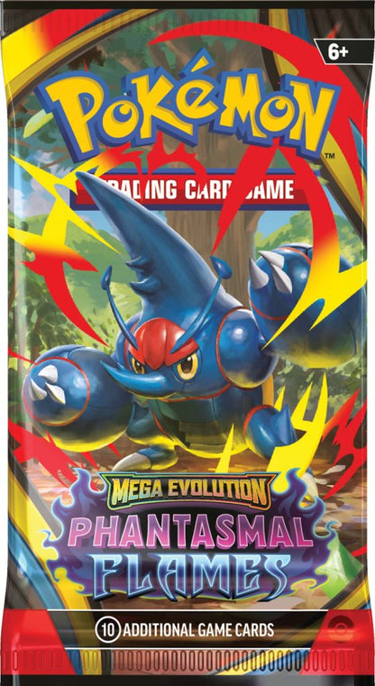 Pokemon TCG: Mega Evolution - Phantasmal Flames Booster Pack