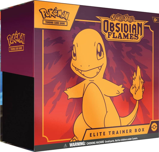 POKÉMON TCG Scarlet & Violet 3 Obsidian Flames Elite Trainer Box