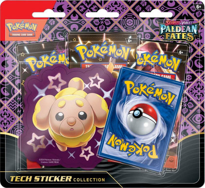 POKÉMON TCG Scarlet & Violet Paldean Fates Tech Sticker Blister