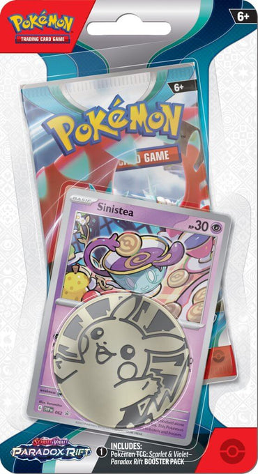 POKÉMON TCG Scarlet & Violet  Paradox Rift Checklane Blister