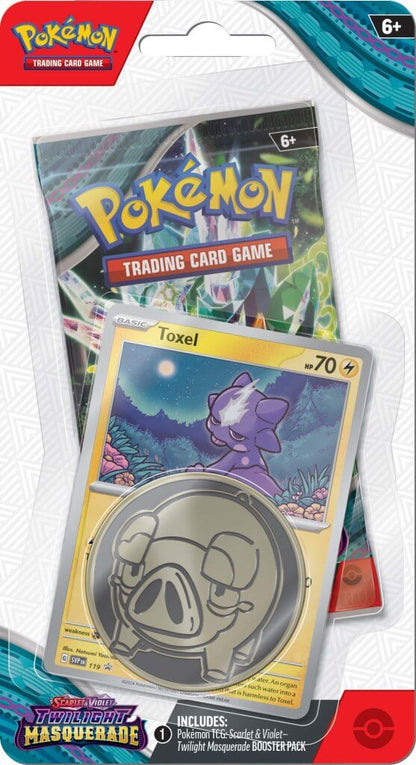 POKÉMON TCG Scarlet & Violet Twilight Masquerade Checklane Blister