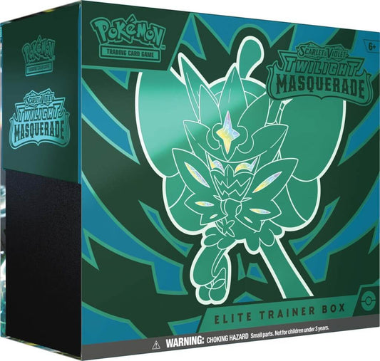 POKÉMON TCG Scarlet & Violet Twilight Masquerade Elite Trainer Box