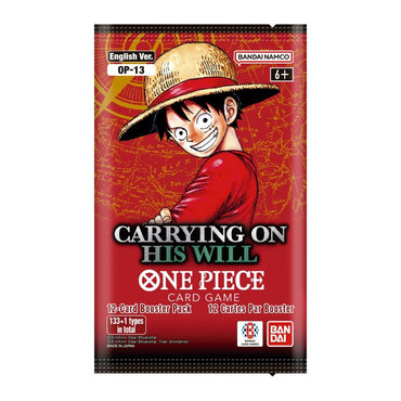 One Piece Carrying On His Will Booster Pack