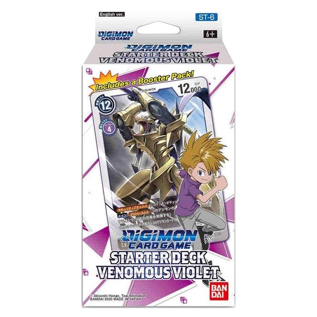 Digimon Card Game Series  Venomous Violet Starter Deck