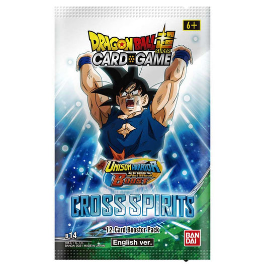 Dragon Ball Super Card Game  Cross Spirits Booster Pack