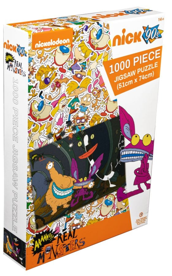 Aaahh!!! Real Monsters - Sewer Tunnel 1000 piece Jigsaw Puzzle