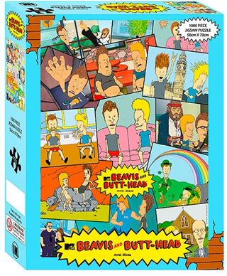 Impact Beavis and Butt-Head 1000 Piece Jigsaw Puzzle