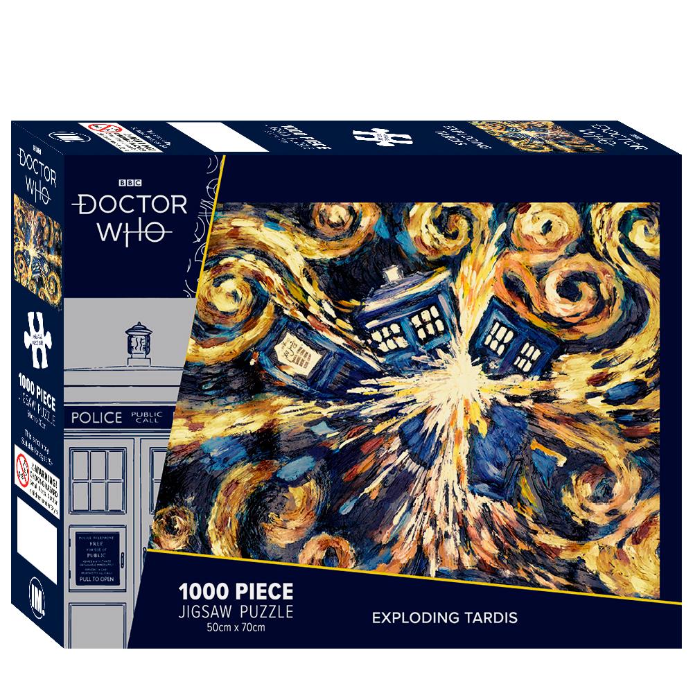 Doctor Who - Exploding Tardis 1000 Piece Jigsaw Puzzle