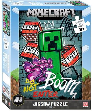 Minecraft Creeper 300 Piece Jigsaw Puzzle