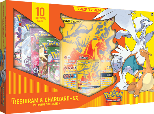 POKÉMON TCG Charizard Reshriam GX Premium Collection