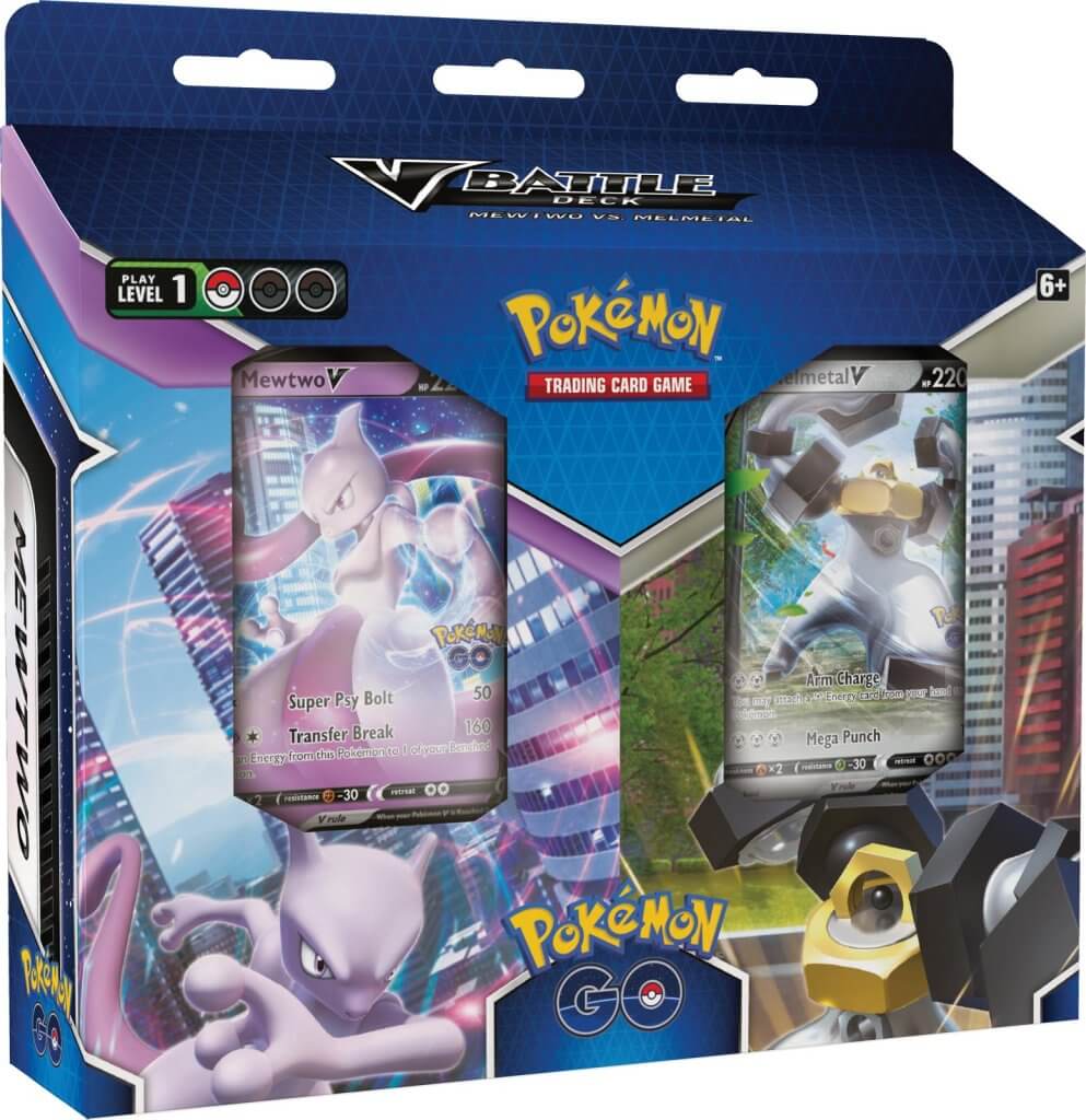 Pokemon TCG Pokemon GO V Battle Deck Bundle