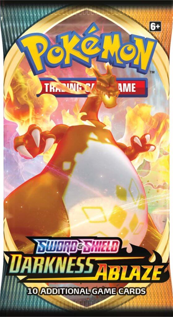 POKÉMON TCG Sword and Shield- Darkness Ablaze Booster Pack