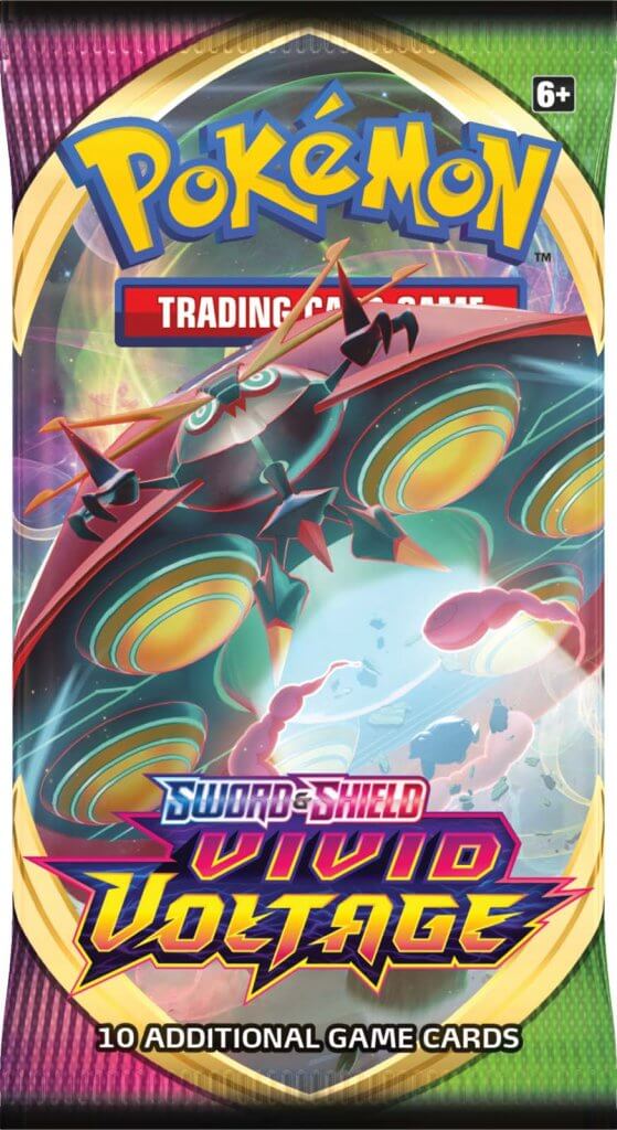 POKÉMON TCG Sword and Shield- Vivid Voltage Booster
