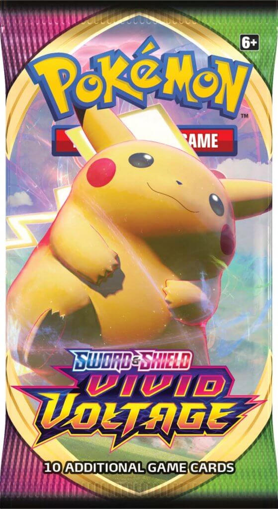 POKÉMON TCG Sword and Shield- Vivid Voltage Booster