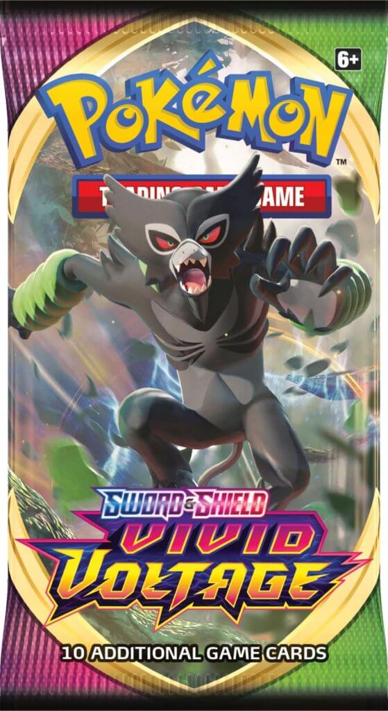 POKÉMON TCG Sword and Shield- Vivid Voltage Booster