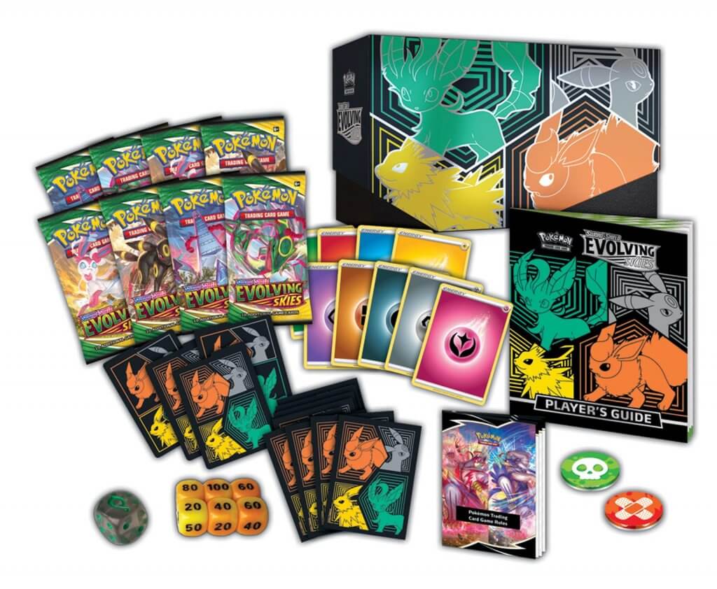 POKÉMON TCG Sword and Shield - Evolving Skies Elite Trainer Box