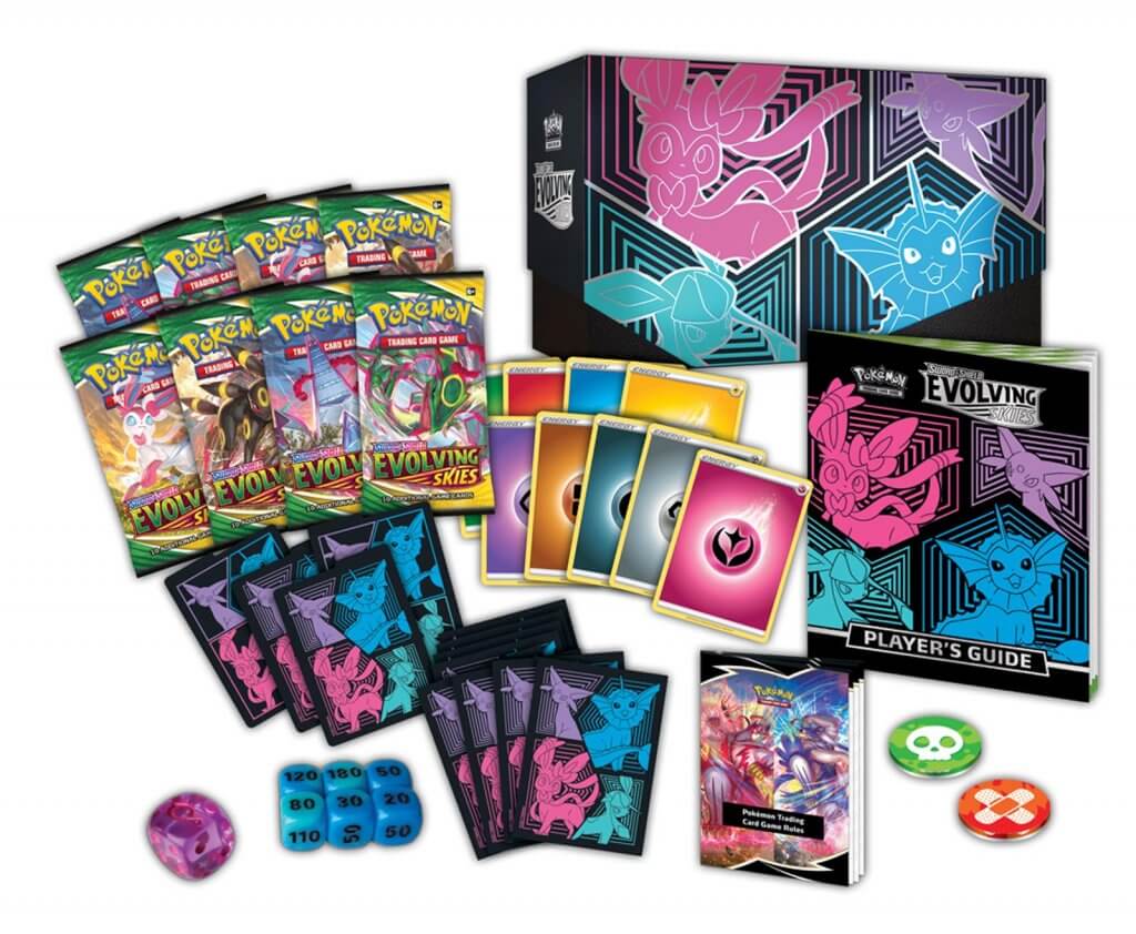 POKÉMON TCG Sword and Shield - Evolving Skies Elite Trainer Box